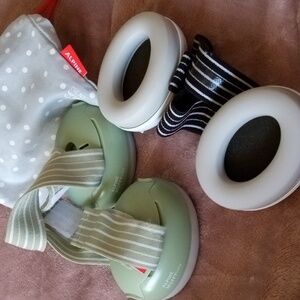 BUNDLE of TWO Alpine Muffy Baby Ear Protection for Babies and Toddlers Ear Muffs
